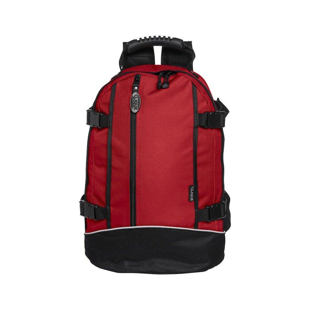 Clique - Rucksack, Kontrast, für Herren, Rot Bunt, One Size von Clique