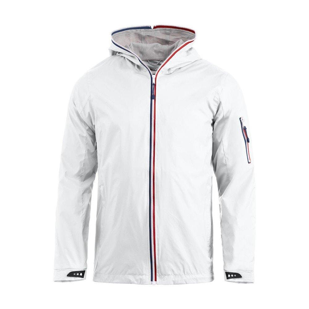 Seabrook Kapuzenjacke Herren Weiss M von Clique