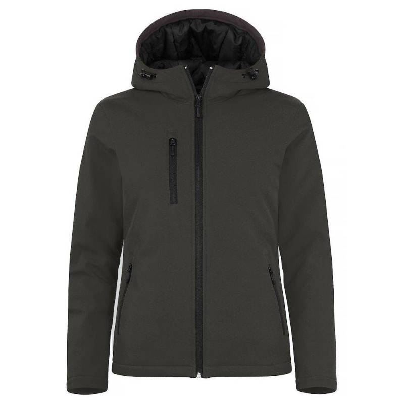 Softshelljacke Wattiert Damen Grau L von Clique