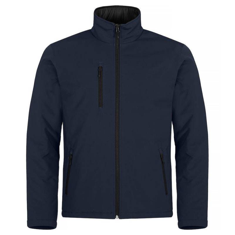 Softshelljacke Wattiert Herren Marine L von Clique