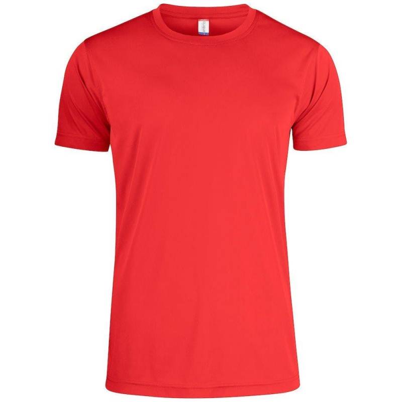 Clique - TShirt Aktiv, für Herren, Rot Bunt, Größe 3XL von Clique