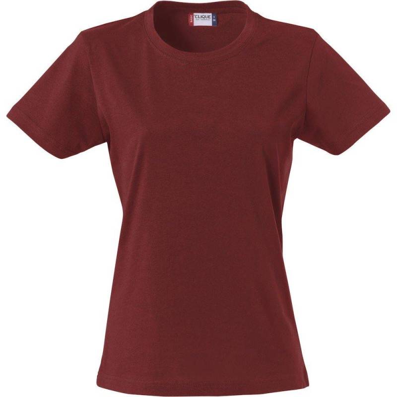 Clique - TShirt, für Damen, Weinrot, Größe L von Clique