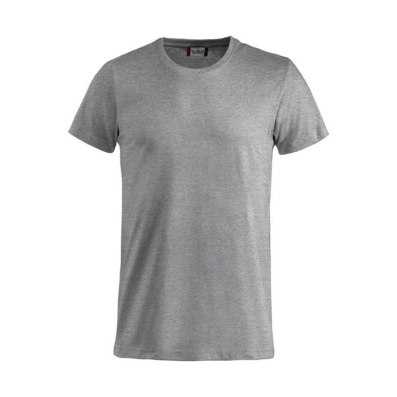 Tshirt Herren Grau L von Clique