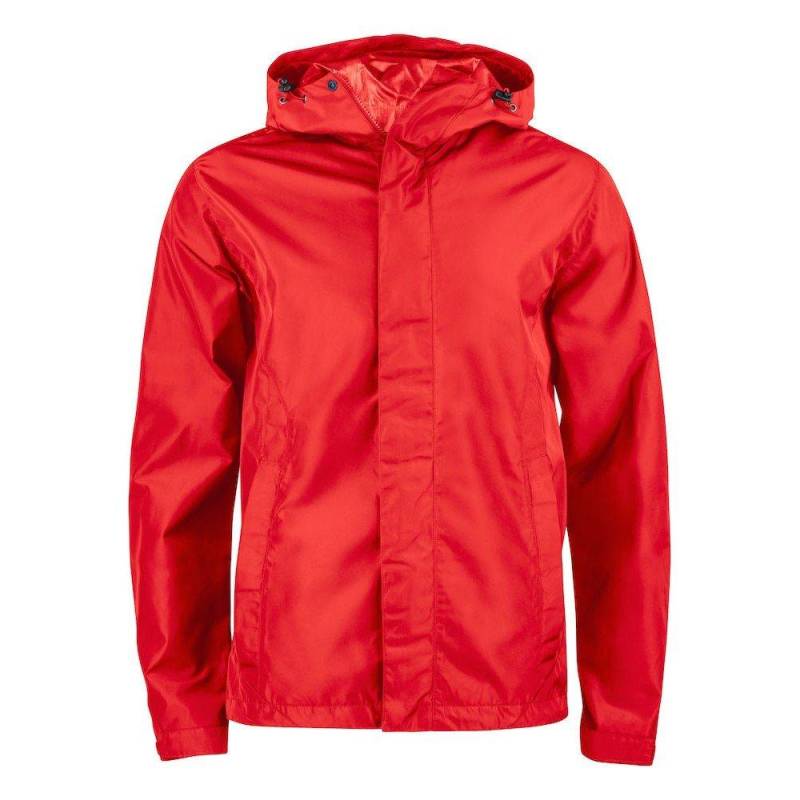 Webster Jacke, Wasserfest Damen Rot Bunt S von Clique