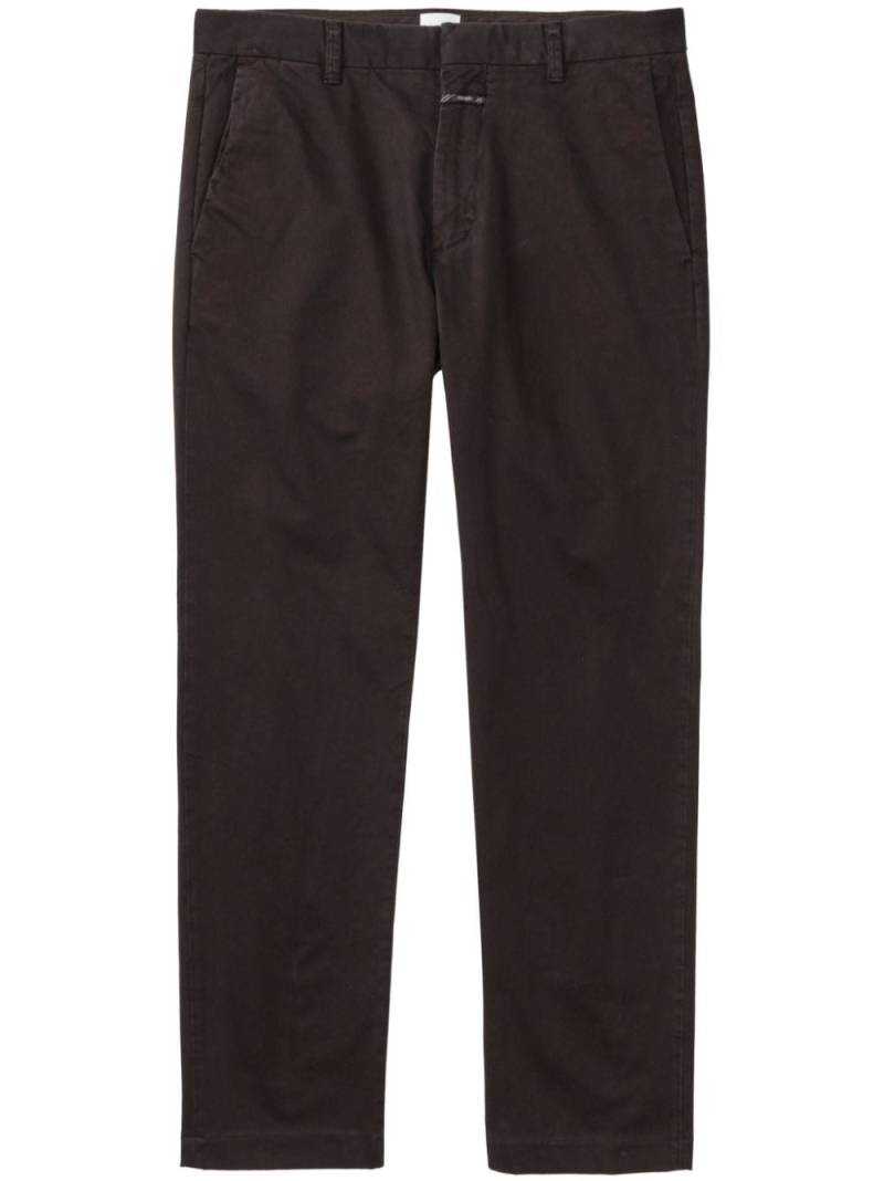 Closed Clifton slim-fit trousers - Brown von Closed