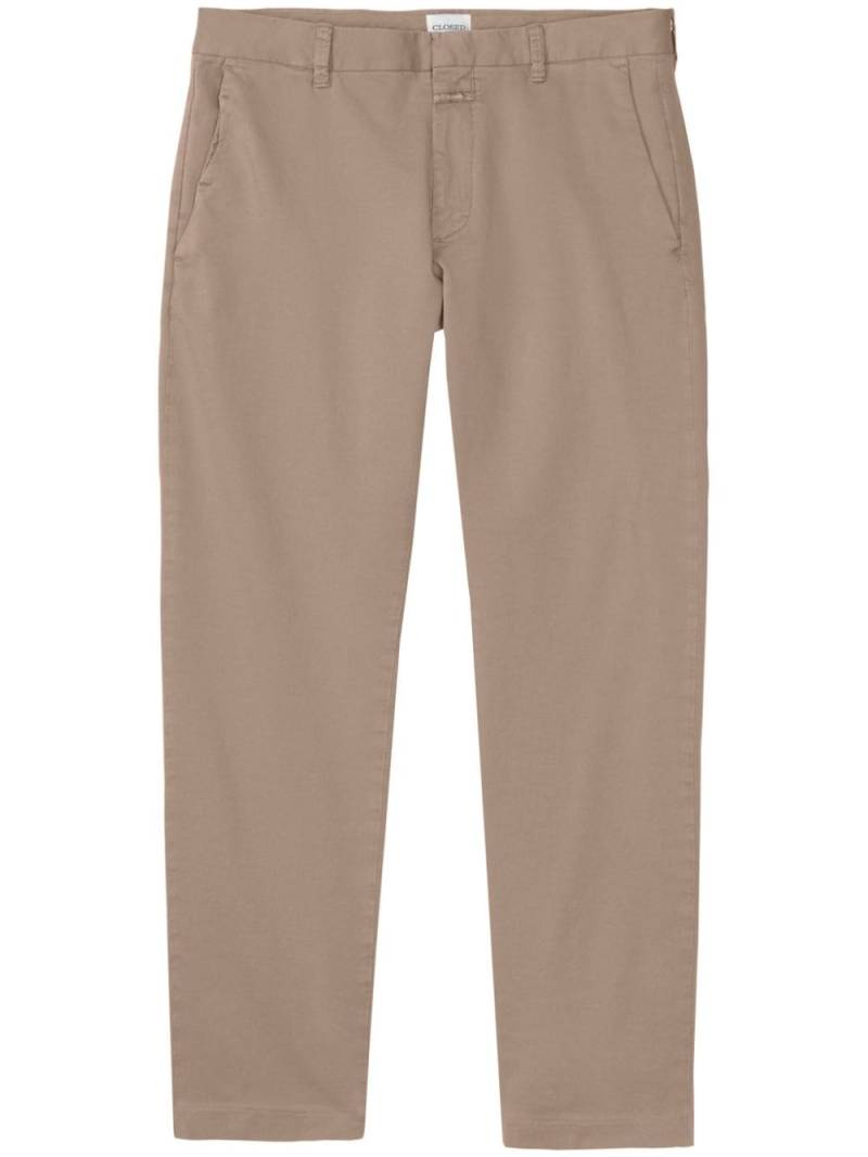 Closed Clifton slim-fit trousers - Neutrals von Closed