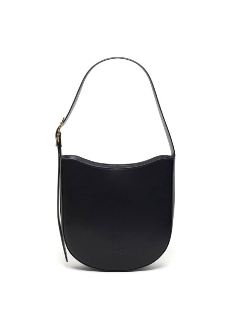 Closed Half Round leather shoulder bag - Black von Closed