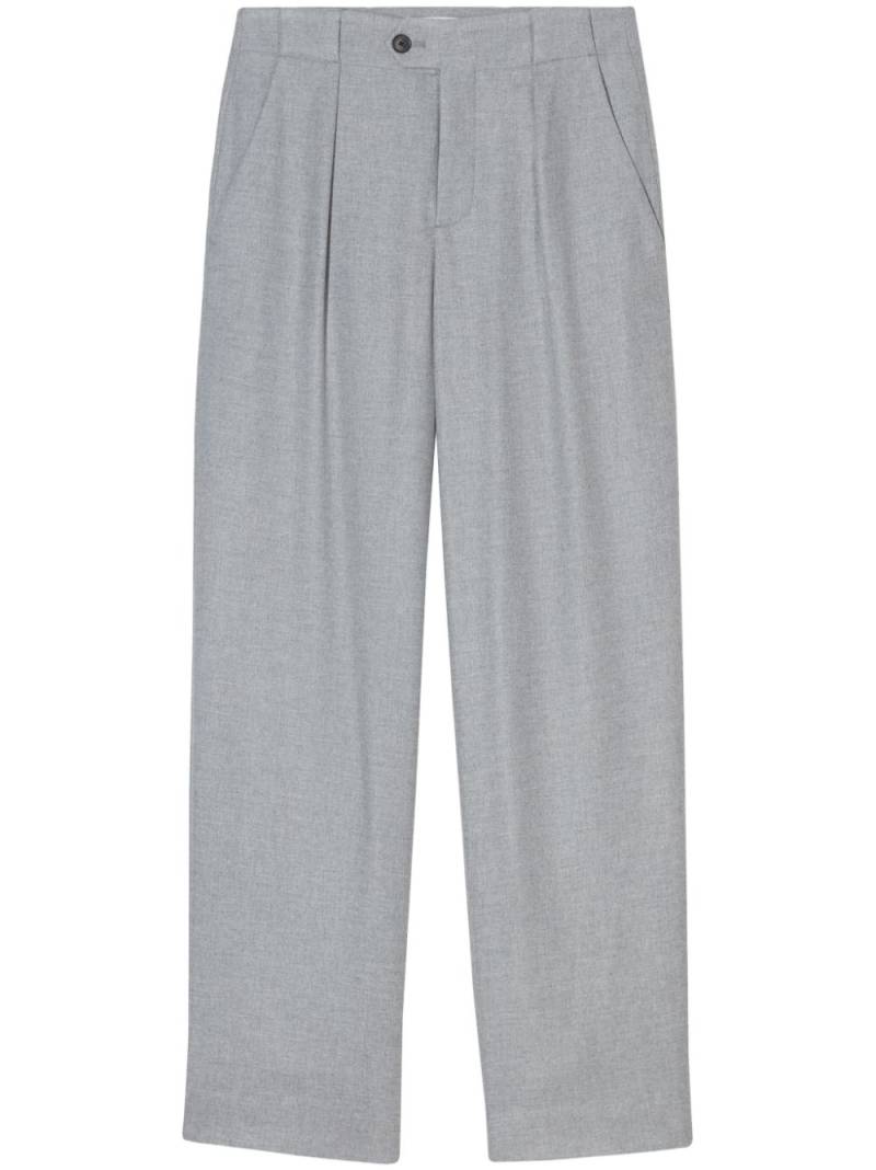 Closed Mawson straight-leg trousers - Grey von Closed