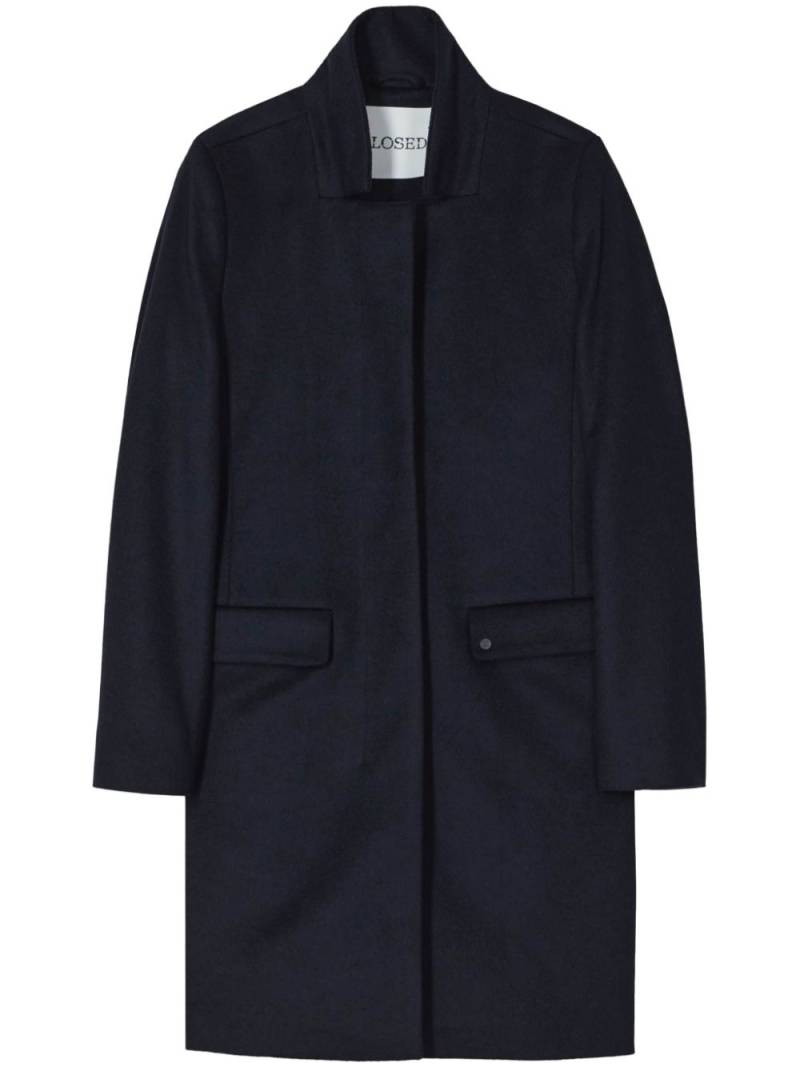 Closed Pori single-breasted coat - Blue von Closed