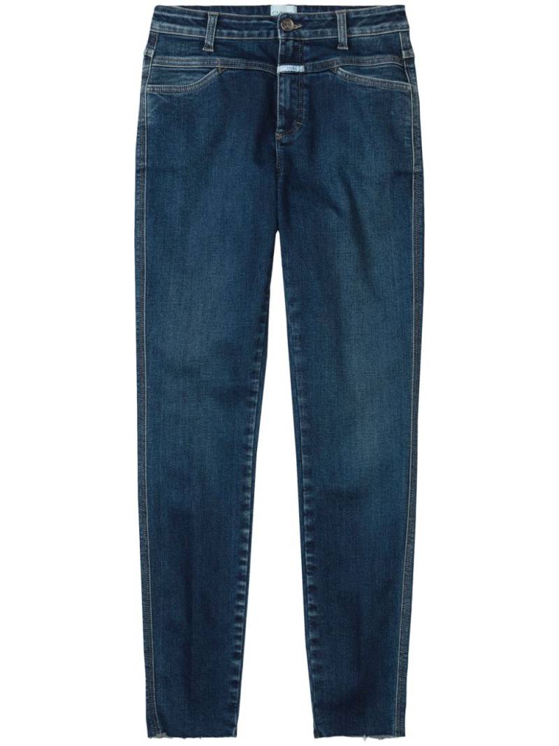 Closed Pusher mid-rise skinny jeans - Blue von Closed