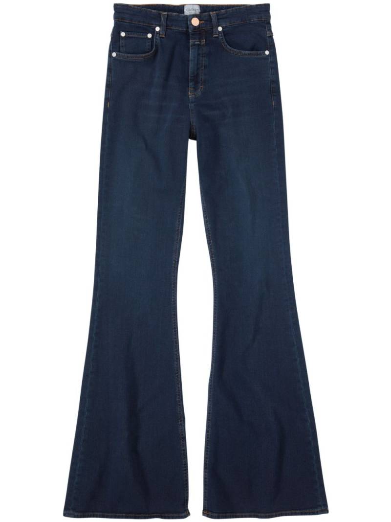 Closed Rawlin high-rise flared jeans - Blue von Closed