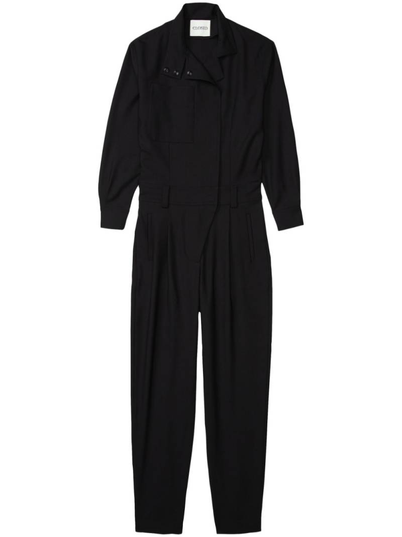 Closed Wool Jumpsuit - Black von Closed