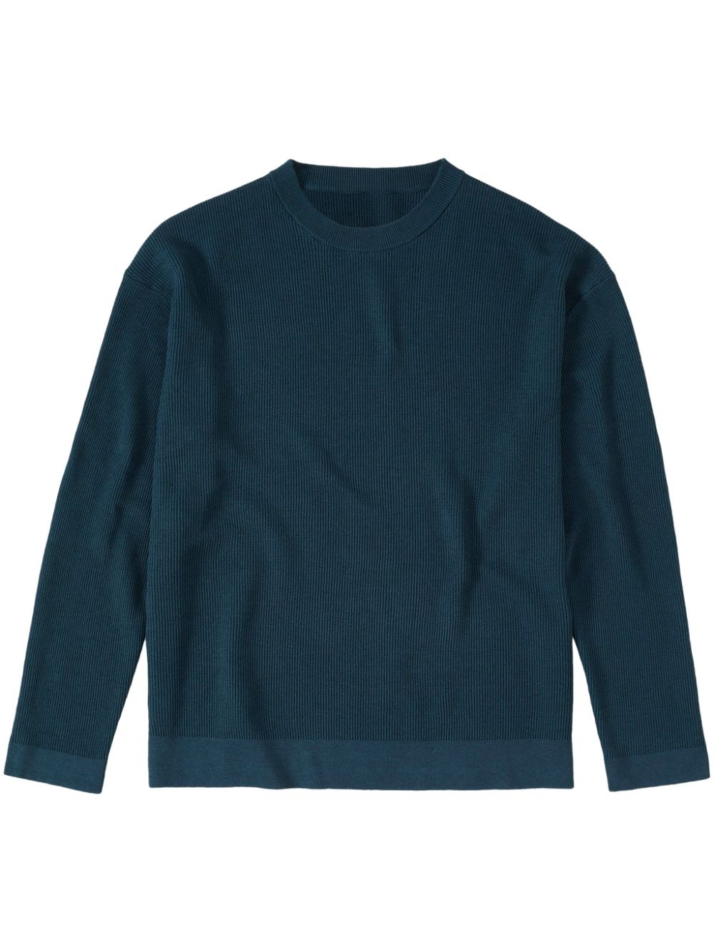 Closed crew-neck drop-shoulder jumper - Blue von Closed