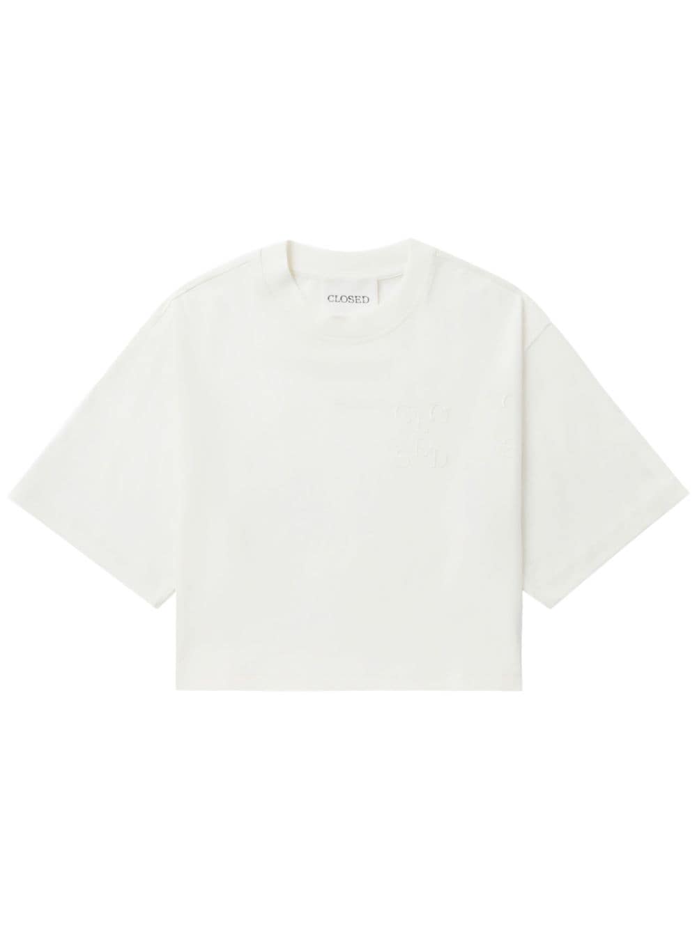 Closed cropped t-shirt - White von Closed