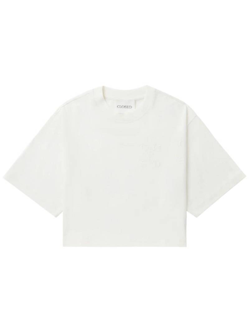 Closed cropped t-shirt - White von Closed