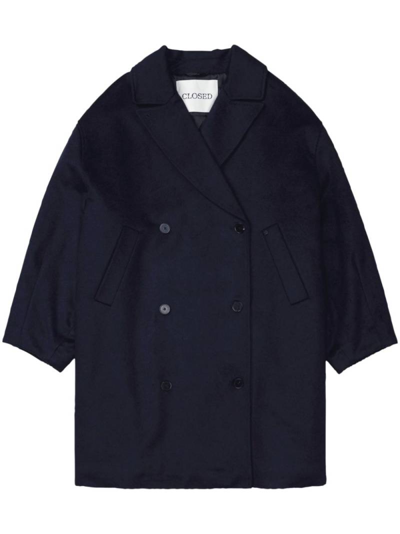 Closed double-breasted coat - Blue von Closed