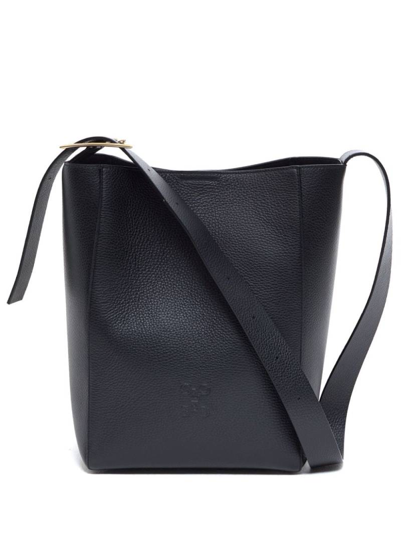 Closed large Leather Shopper bag - Black von Closed