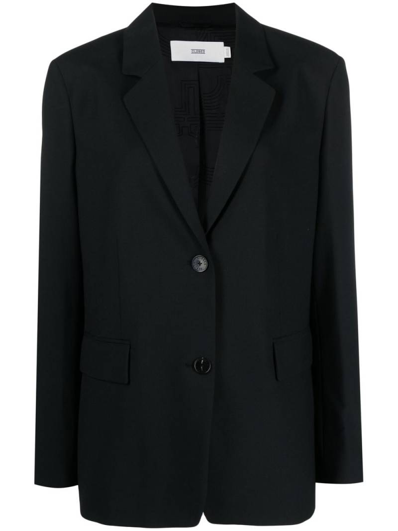 Closed lola notched-collar single-breasted blazer - Black von Closed