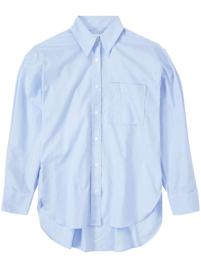 Closed long-sleeve cotton shirt - Blue von Closed