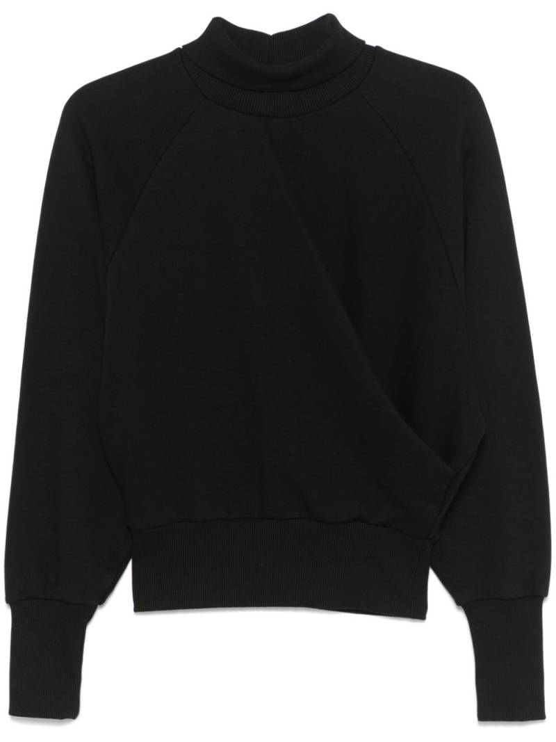 Closed organic cotton sweatshirt - Black von Closed