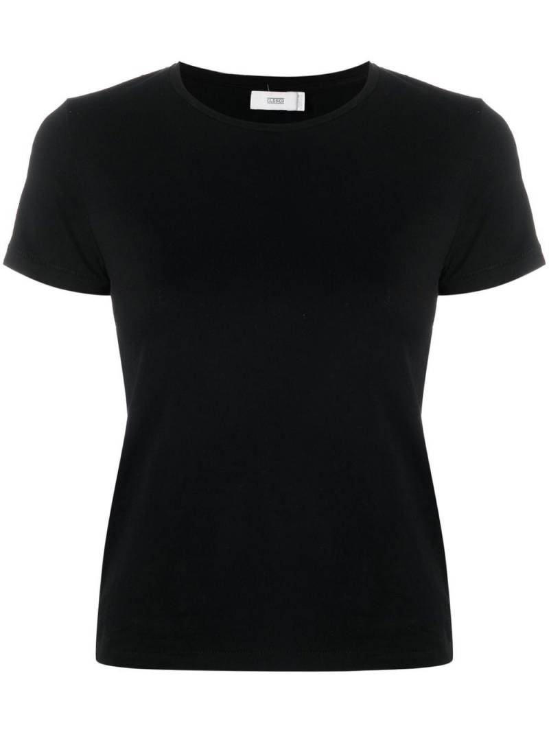 Closed plain cotton T-shirt - Black von Closed