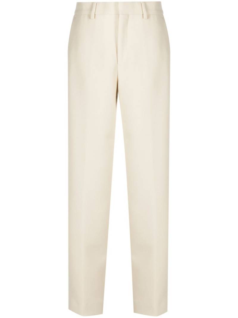 Closed satin-finish tailored trousers - Neutrals von Closed