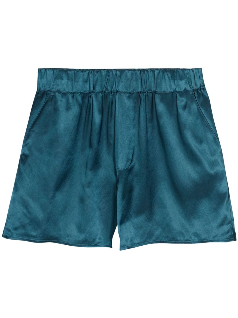 Closed satin-weave boxer shorts - Blue von Closed