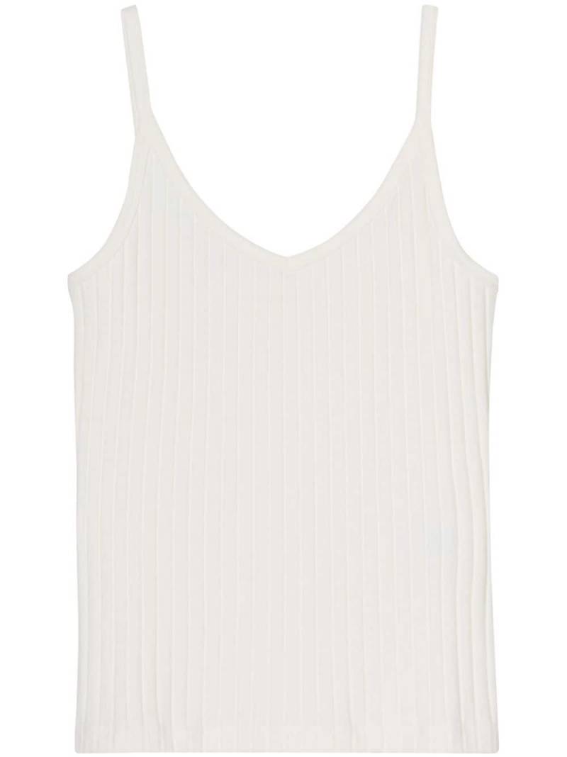 Closed stretch-cotton tank top - White von Closed