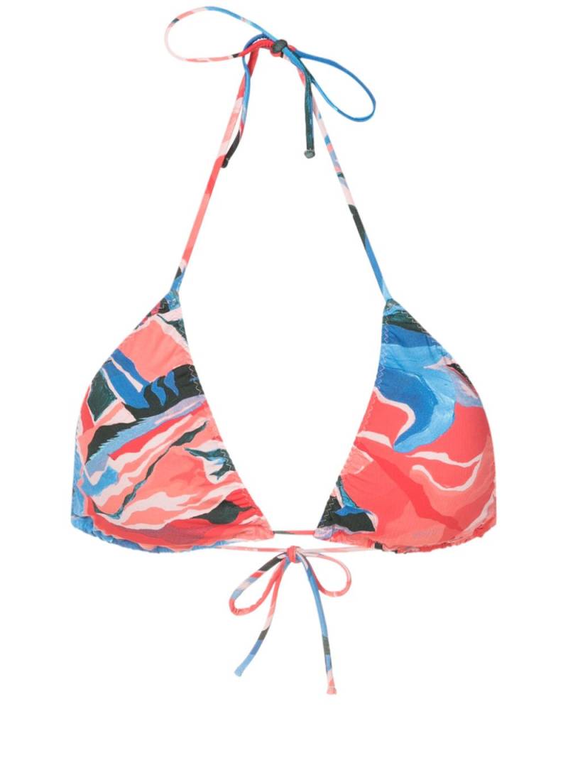 Clube Bossa Aava graphic-print bikini top - Multicolour von Clube Bossa