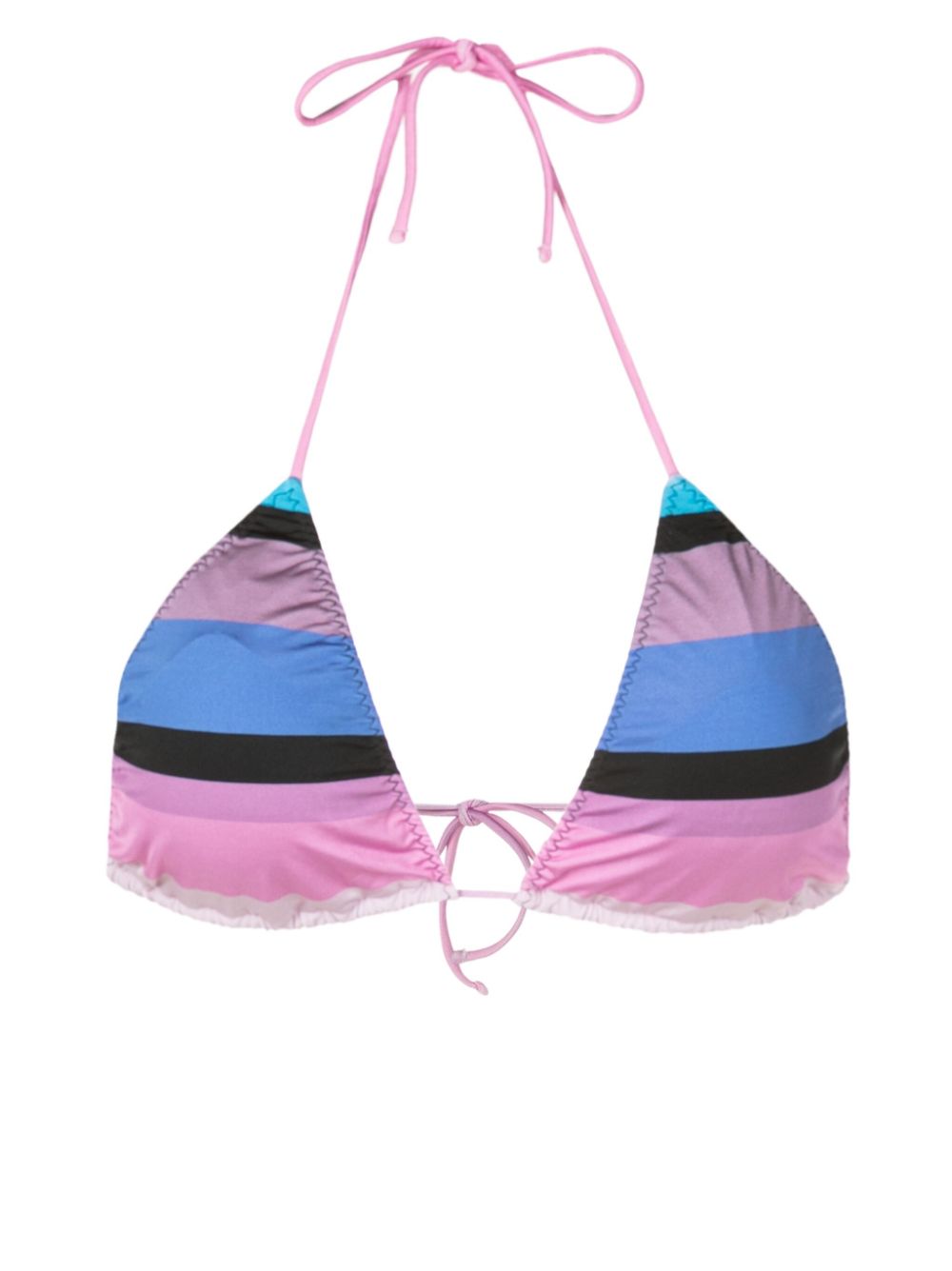 Clube Bossa Aava striped bikini top - Multicolour von Clube Bossa