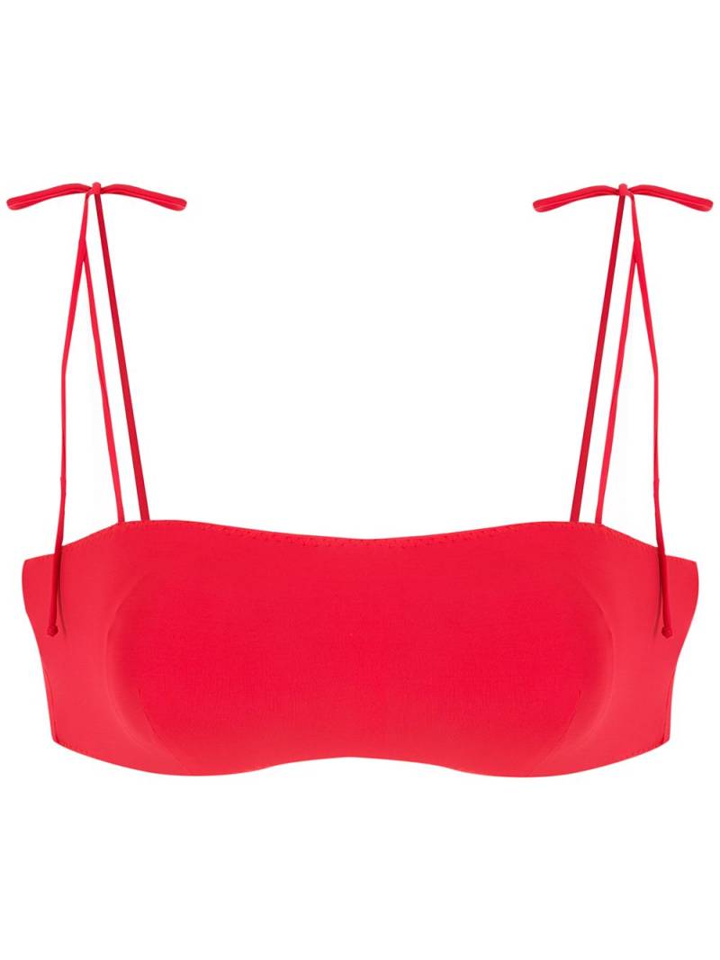 Clube Bossa Casall draping shoulder-strap bikini - Red von Clube Bossa