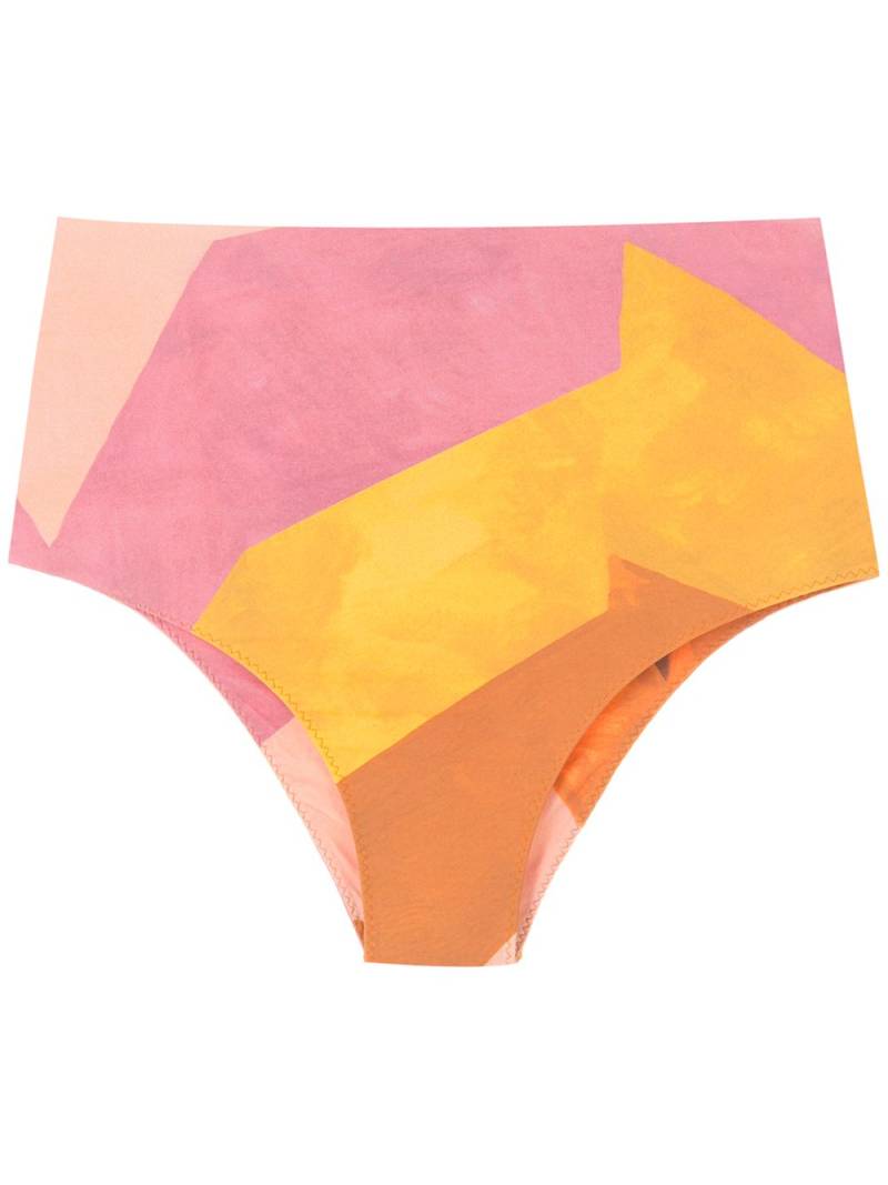 Clube Bossa Ceanna high rise bikini bottoms - Multicolour von Clube Bossa