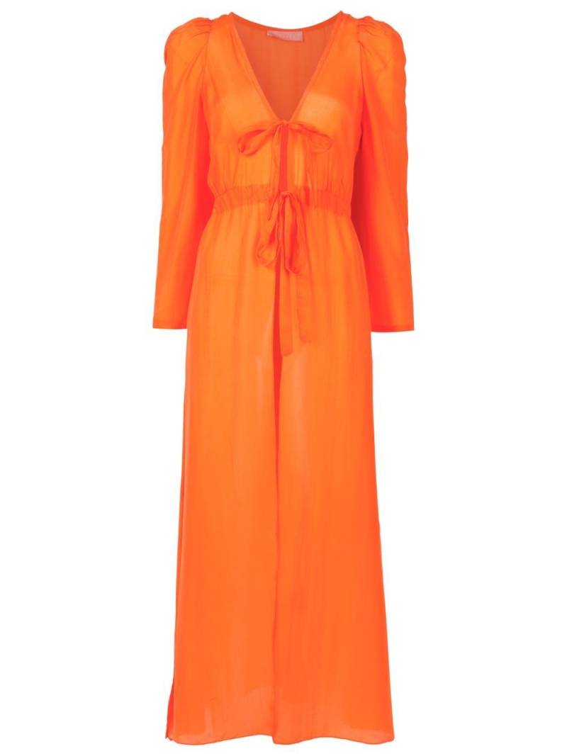 Clube Bossa Darina front-slit dress - Orange von Clube Bossa