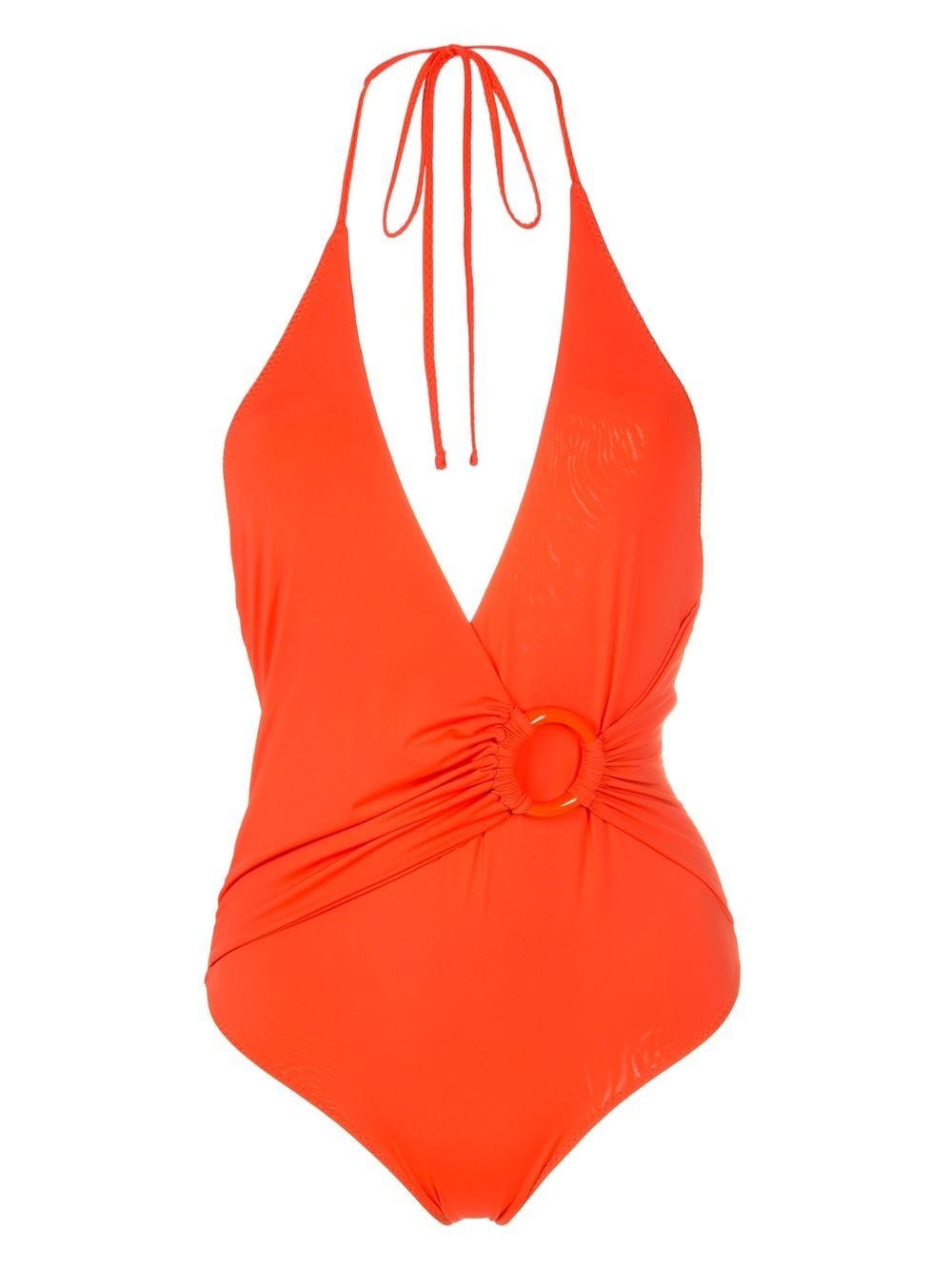 Clube Bossa Davis ring-embellished swimsuit - Orange von Clube Bossa