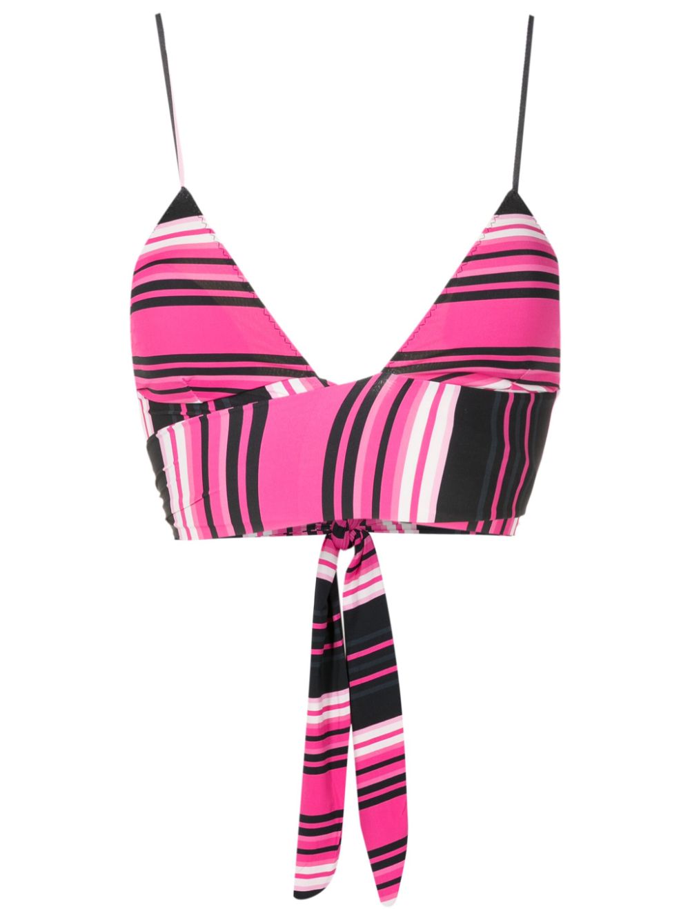 Clube Bossa Havel stripe-print bikini top - Multicolour von Clube Bossa