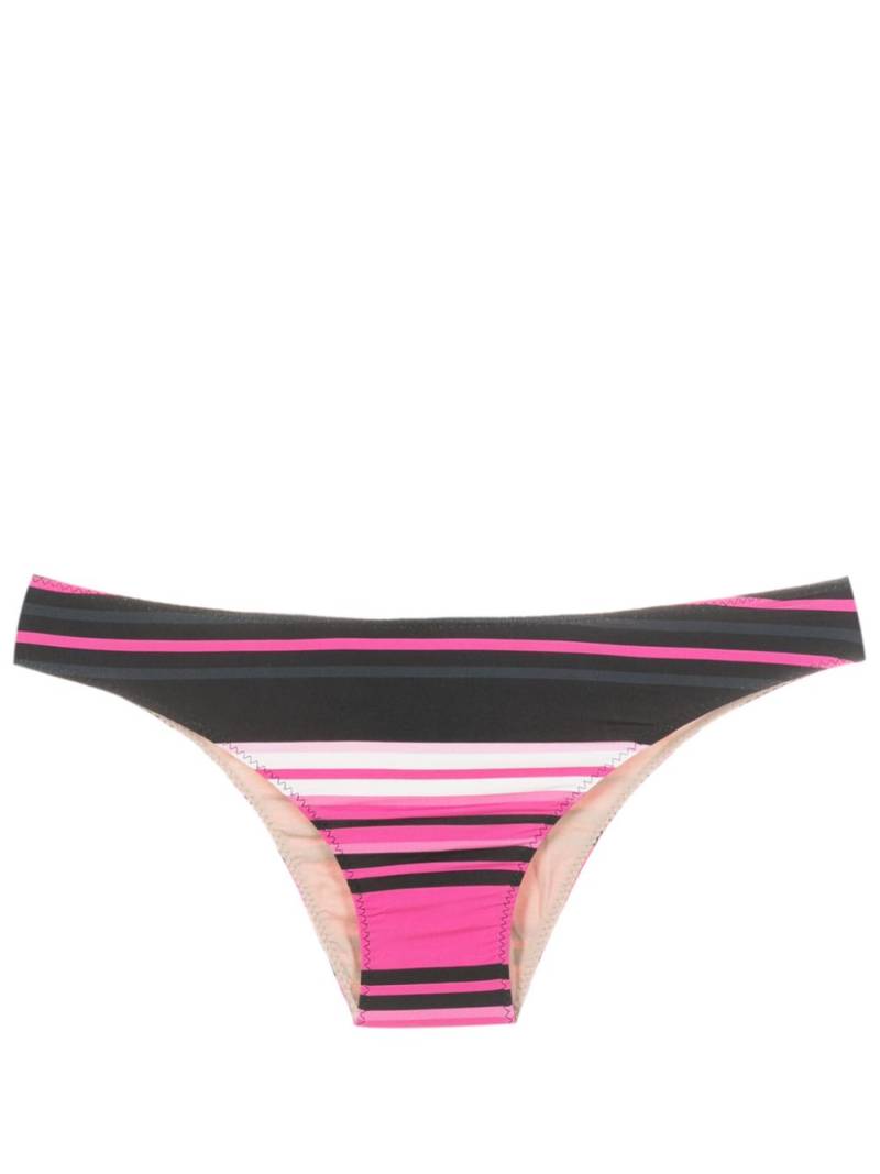 Clube Bossa Niarchos stripe-print bikini bottoms - Multicolour von Clube Bossa