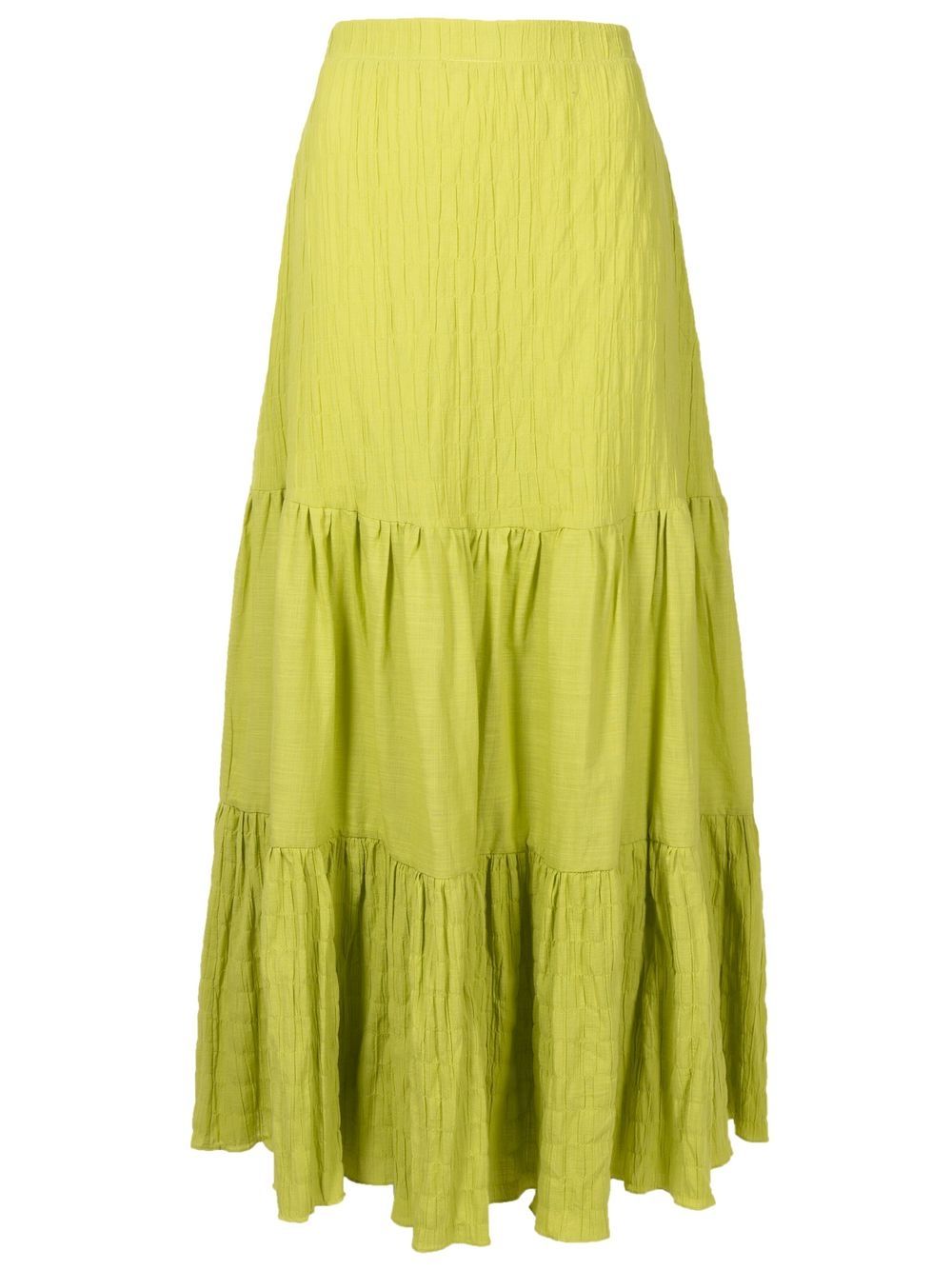 Clube Bossa Pisan tiered maxi skirt - Green von Clube Bossa