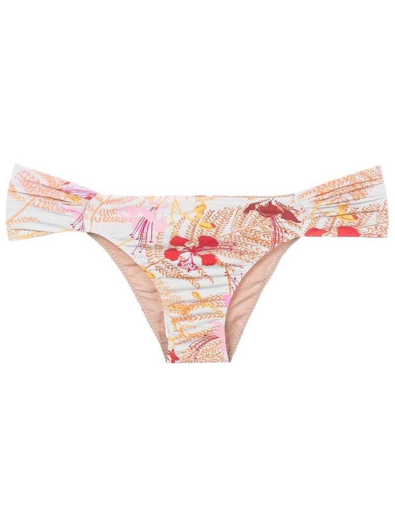 Clube Bossa Ricy floral-print bikini bottoms - Neutrals von Clube Bossa