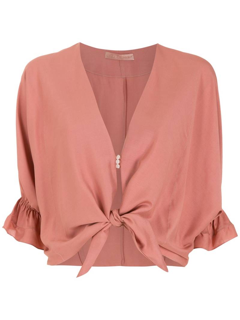 Clube Bossa Rubin knot-detail blouse - Neutrals von Clube Bossa