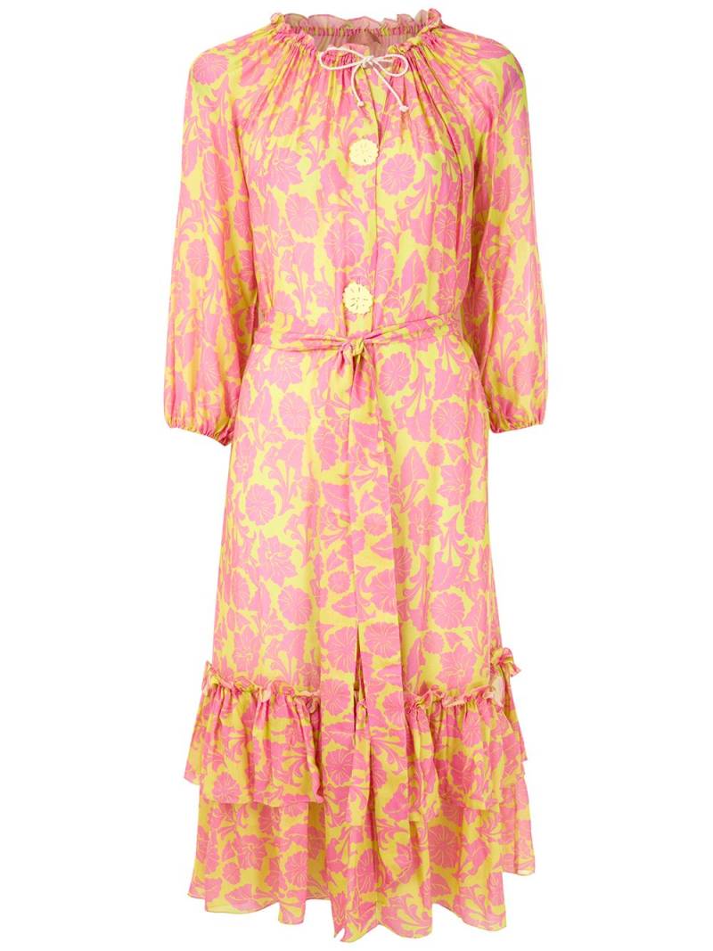 Clube Bossa Valerie midi dress - Yellow von Clube Bossa