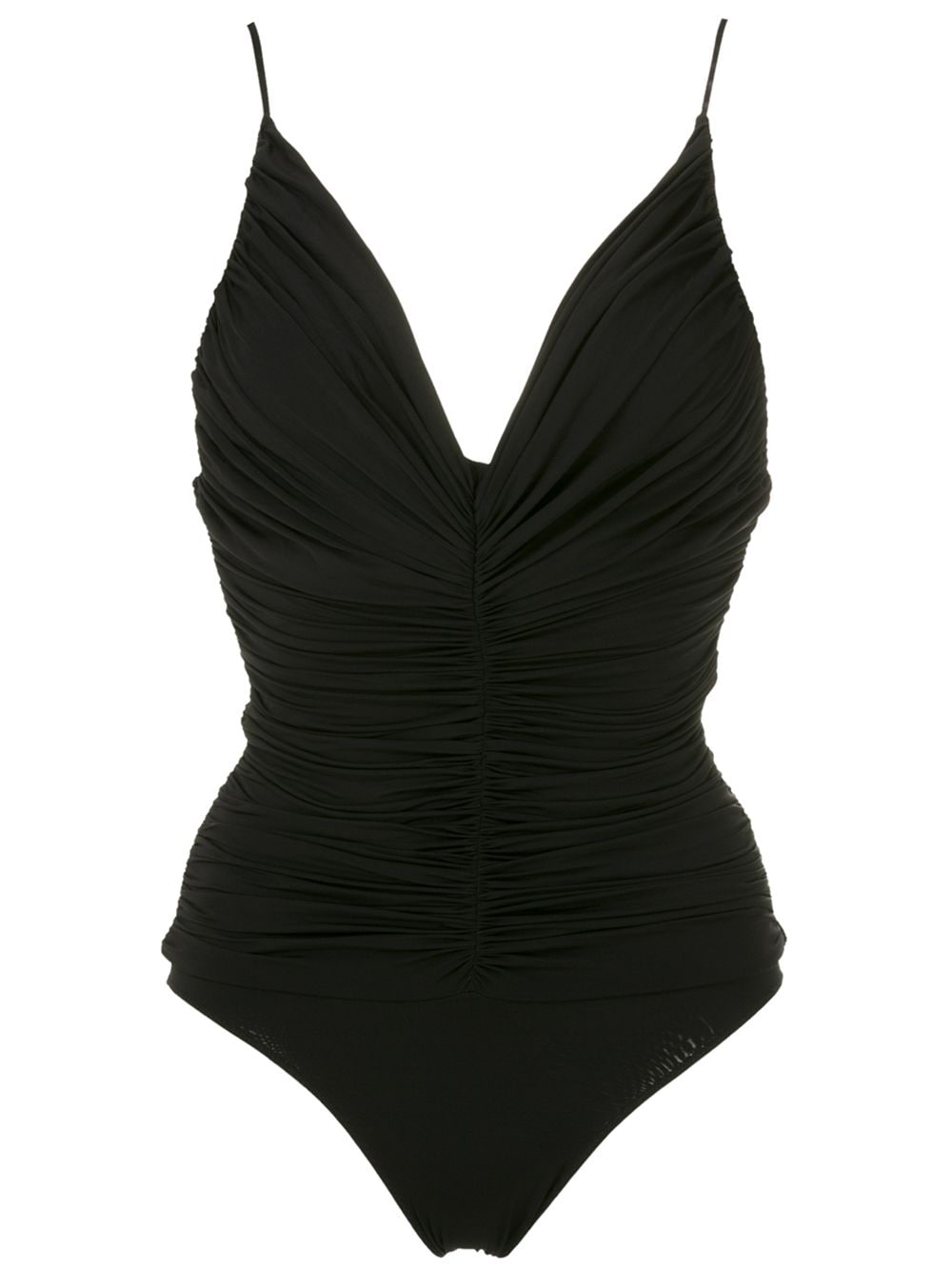 Clube Bossa draped Chalou swimsuit - Black von Clube Bossa