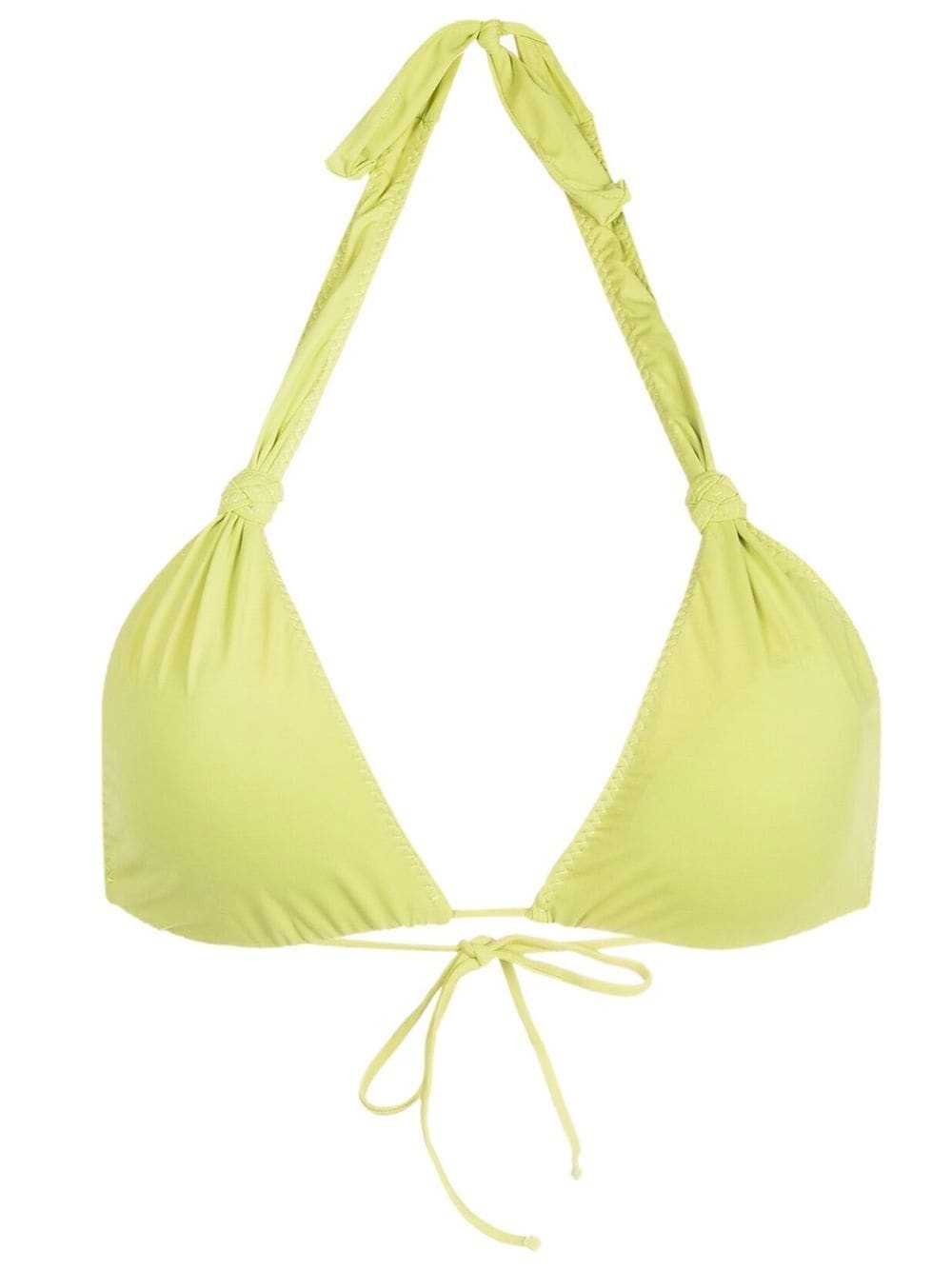 Clube Bossa halterneck bikini top - Green von Clube Bossa