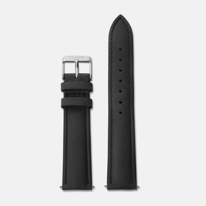 Cluse CLS010 CS1408101004 Strap 18 mm Black/Silver von Cluse