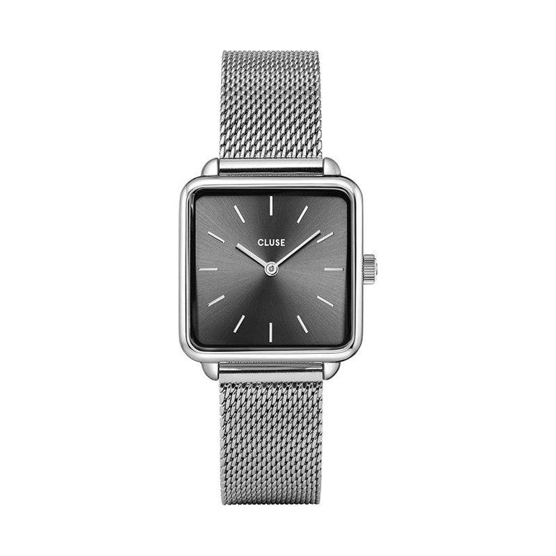 Cluse CW10307 La Tétragone Mesh Dark Grey/Silver von Cluse