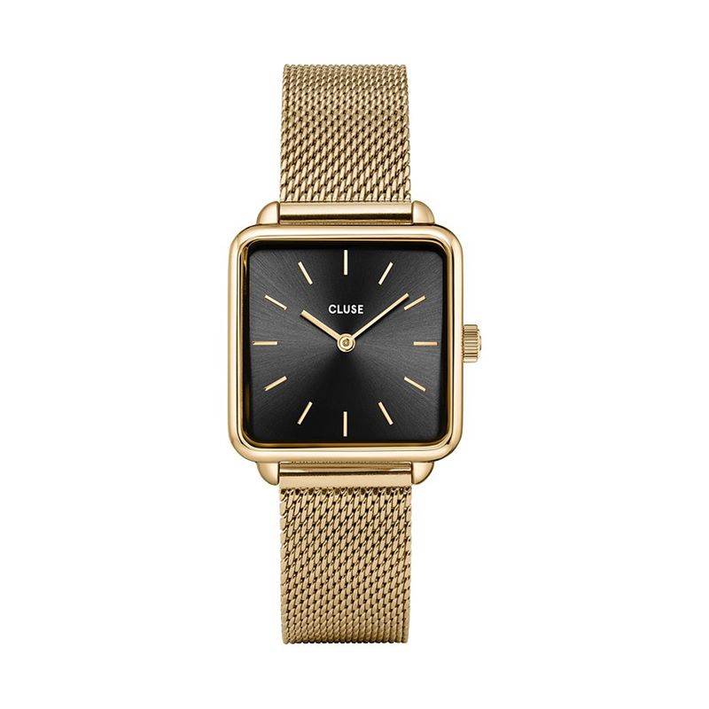 Cluse CW10308 La Tétragone Mesh Black/Gold von Cluse