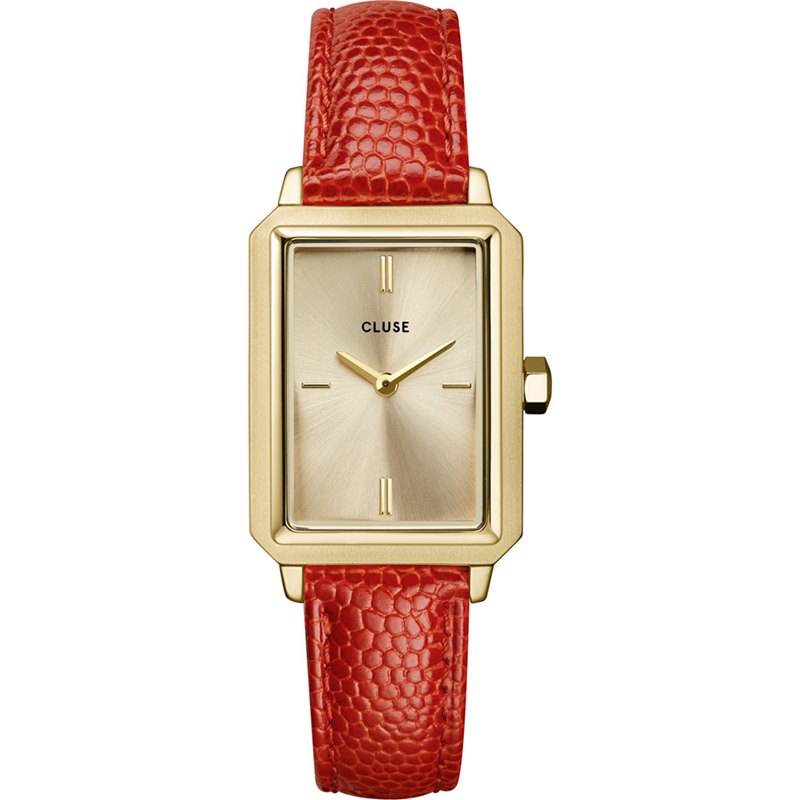 Cluse CW11505 Fluette Leather Coral Lizard, Gold Colour Cluse CW11505 Fluette Leather Coral Lizard, Gold Colour von Cluse