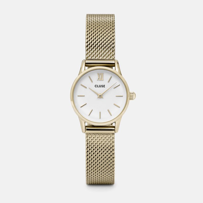 Cluse La Vedette Mesh Gold White CL50007 / CW0101206001 von Cluse