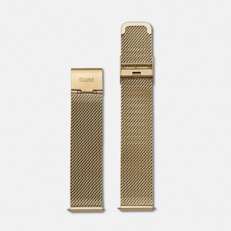 Cluse Strap 18 mm - Mesh Gold CLS046 / CS1401101009 von Cluse