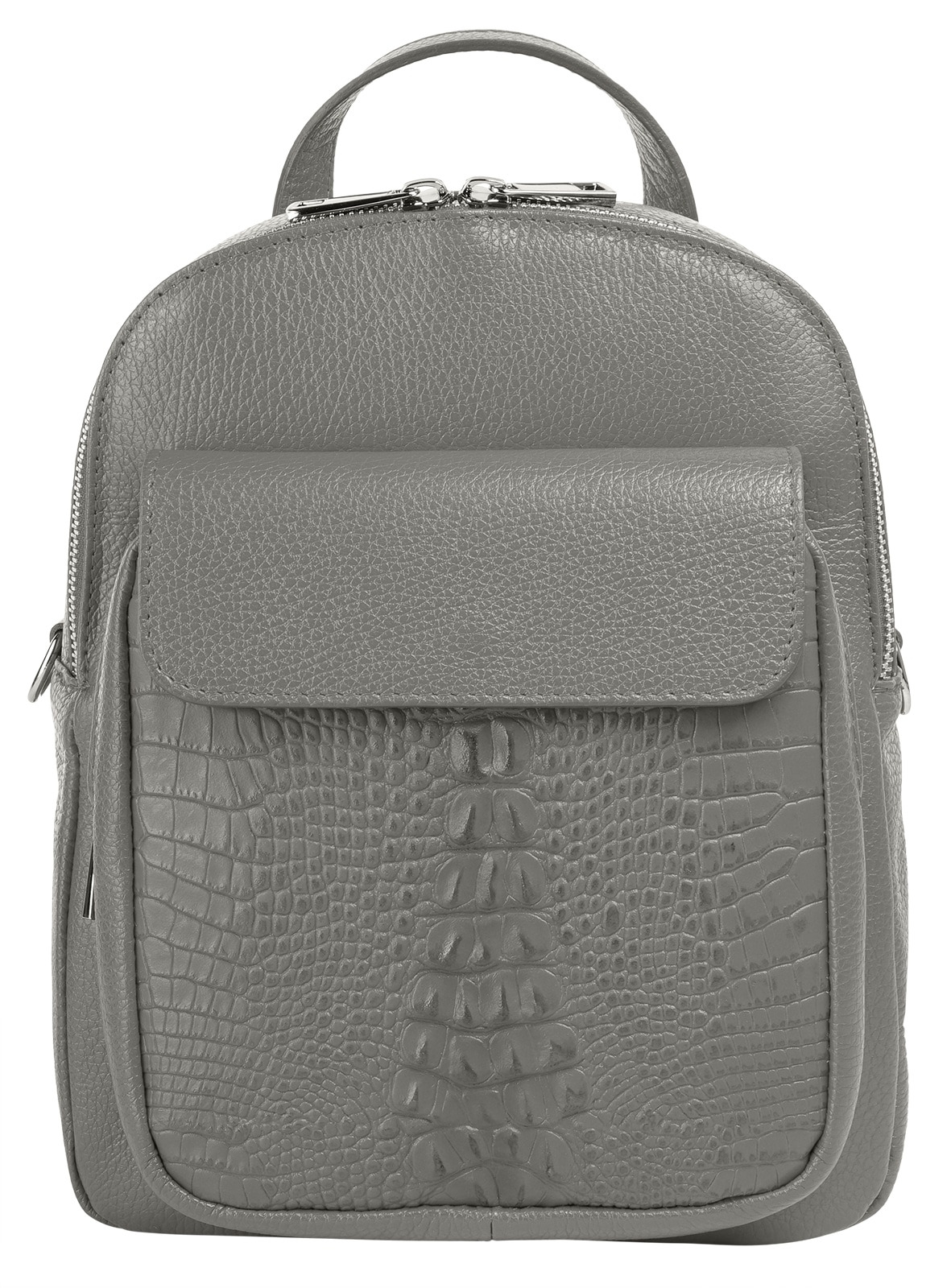 Cluty Cityrucksack, echt Leder, Made in Italy von Cluty