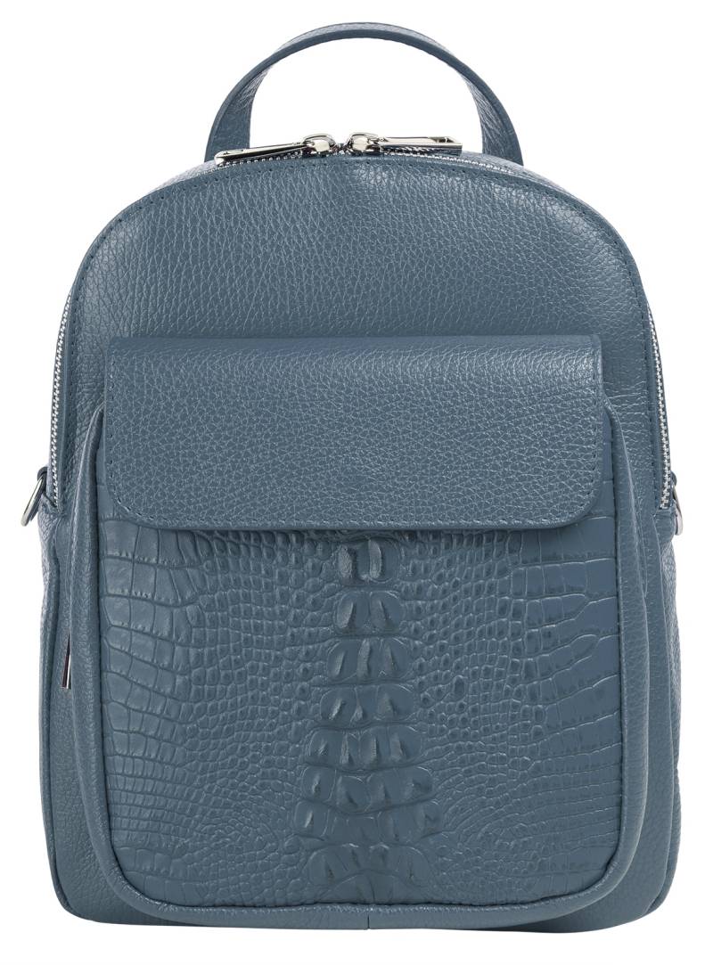 Cluty Cityrucksack, echt Leder, Made in Italy von Cluty